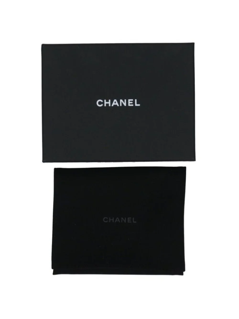 Chanel CC Logo Quilted Compact Wallet